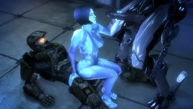 3D, Animated, Cortana, Halo, Master_Chief, Sound, Source_Filmmaker, Spartan