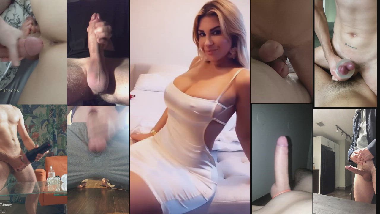 BabeCock Big Tits Cum Frotting Italian Lingerie gif