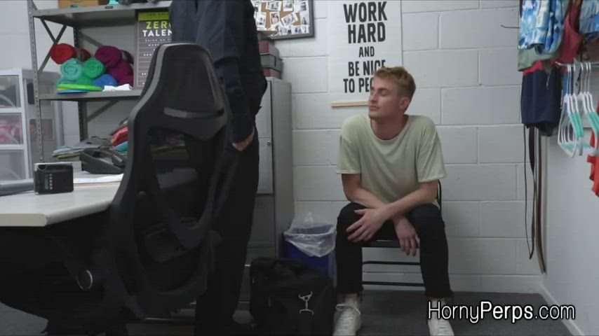 Blowjob Gay Office gif