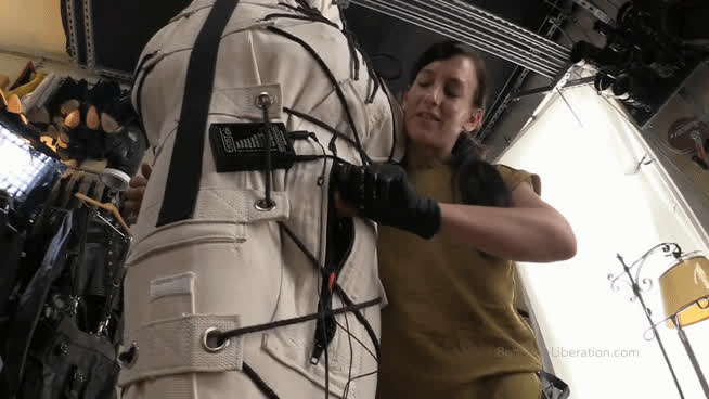 bondage femdom latex gloves gif