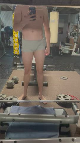erection penis underwear gif