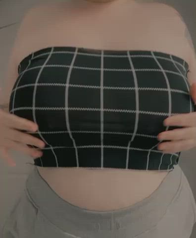 i swear i only own shirts that allow easy access 🙈 (oc)