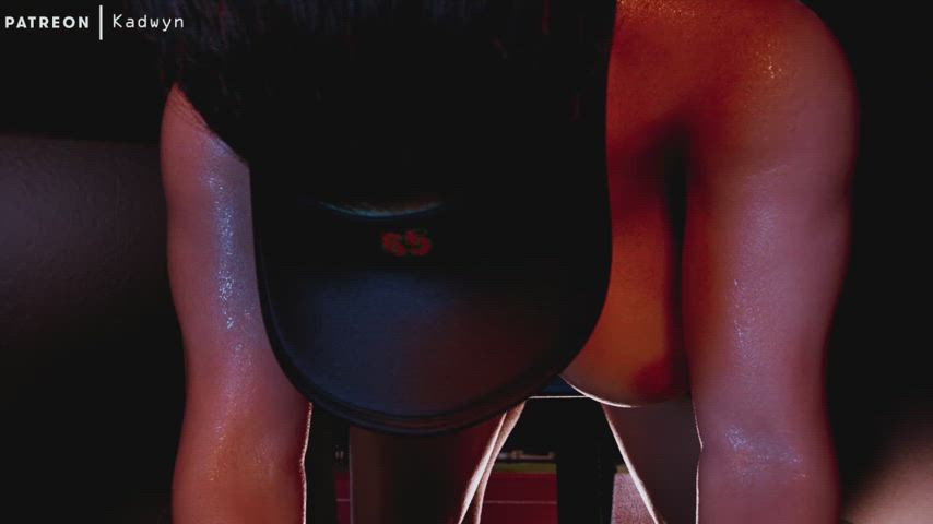 anal animation bouncing tits lara croft rule34 rule-34 gif