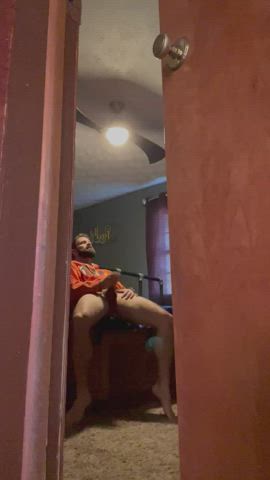 You gonna keep walking by my room, stop and watch, or come in and join?