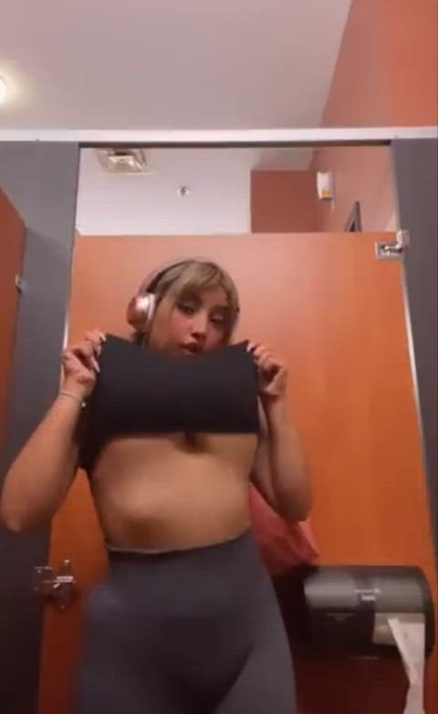 gym bathroom reveal