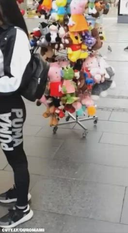 Amateur Big Tits Boobs Exhibitionist Exposed Flashing Public Russian Tits gif