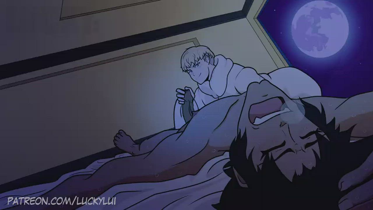 Late-night helping hand [LuckyLui]