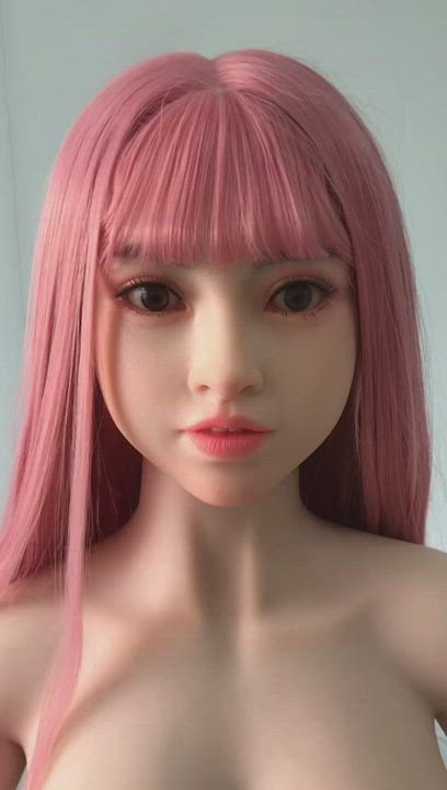 Cute Doll Fuck Machine gif