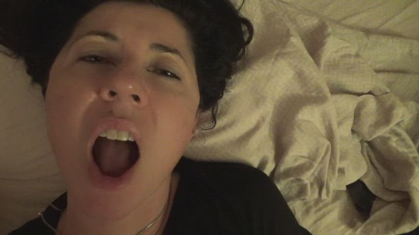 amateur cheating cumshot female milf neighbor orgasm wife gif