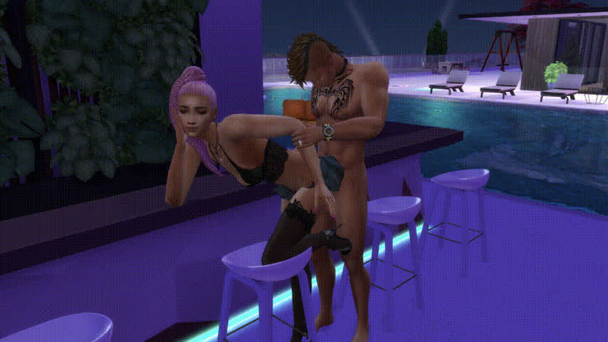Animation Doggystyle Spanking Standing Doggy Tattoo gif