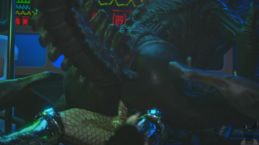 3d animation cartoon monster-sex gif