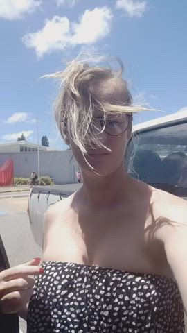 Flashing before we sweat it out in the gym