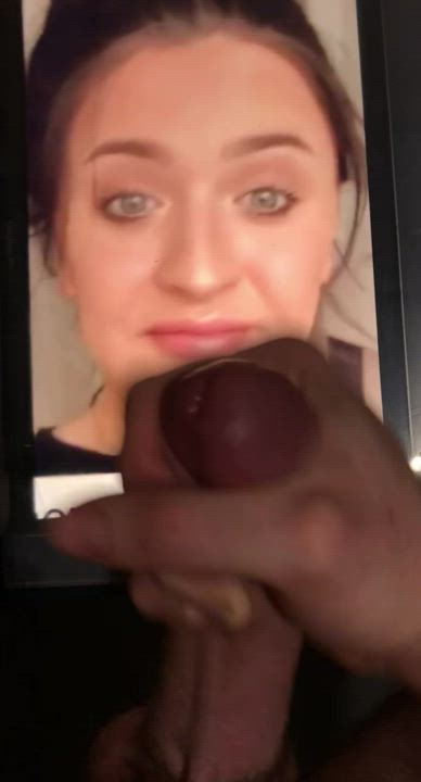 Brunette Cum Tribute gif