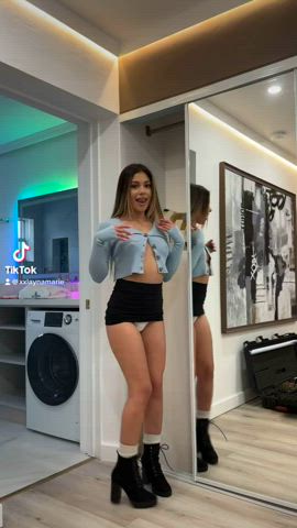 Brunette Pornstar TikTok