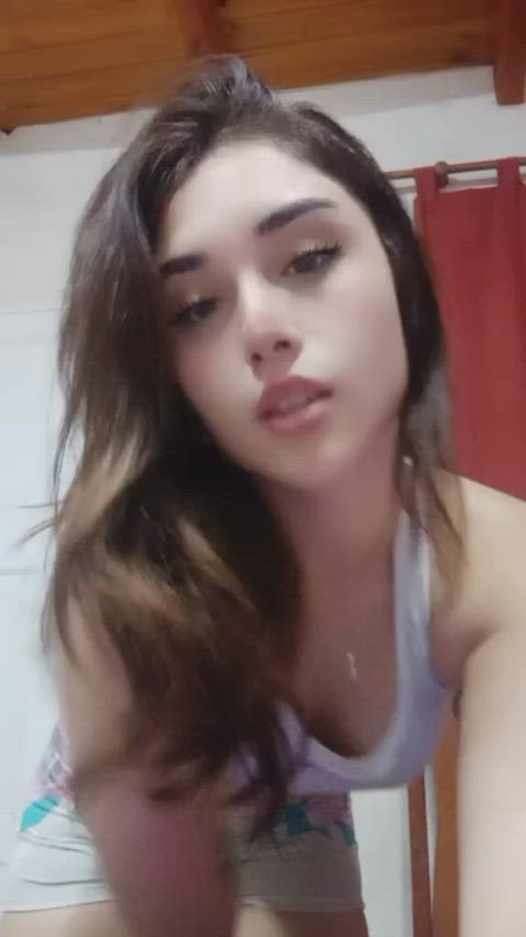 argentinian ass brunette gif