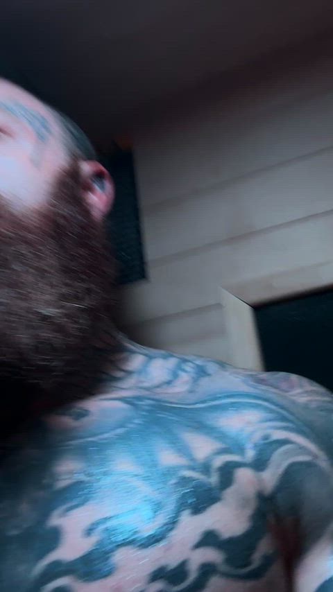abs muscles nsfw solo tattoo tattooed gif