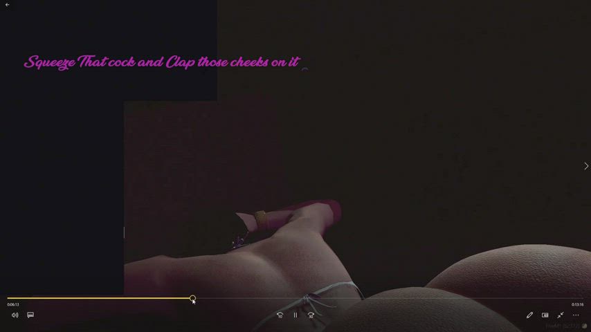 Bubble Butt Dildo Girls gif