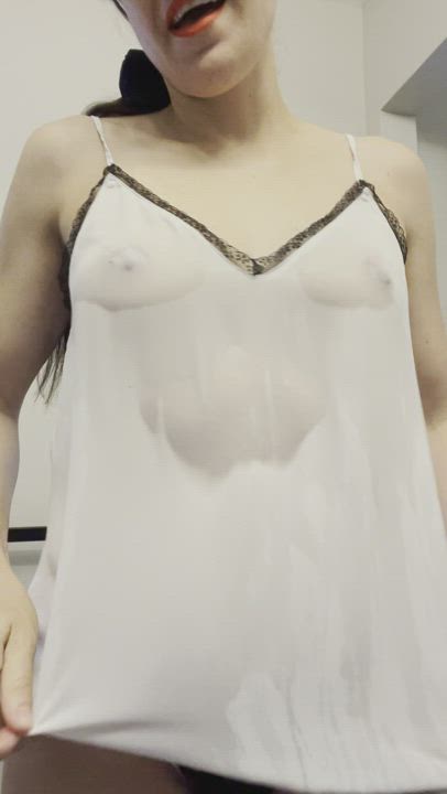 Can I peel off this wet shirt for you? (Almost 40 year old mom)