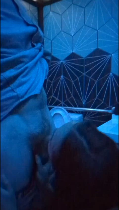 amateur big dick blowjob deepthroat dontslutshame girlfriend nightclub public standing