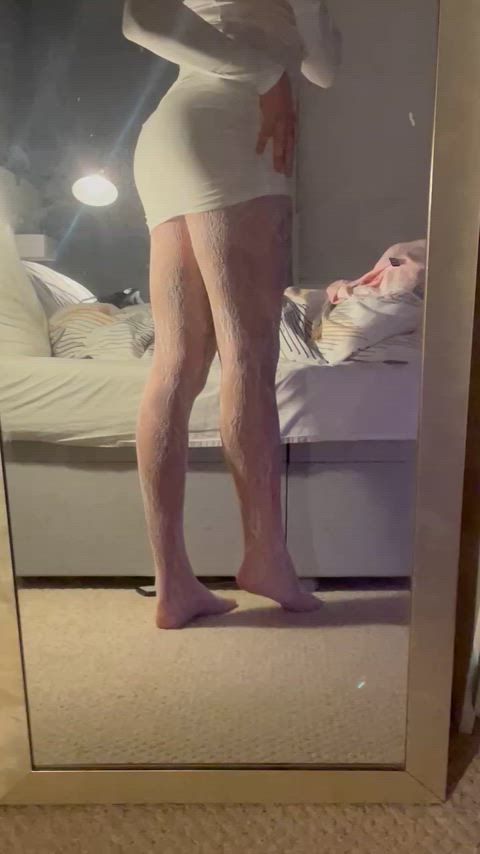 ass nylon sissy gif