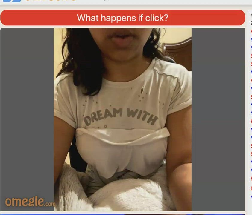 Indian chick said she's never done this before....
