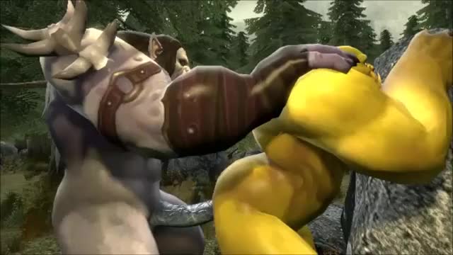 Kargath Pounding Another Orc